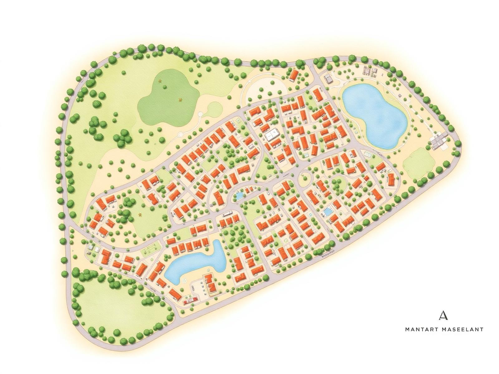 Indicative masterplan illustration